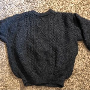 Wool Irish Sweater sz M